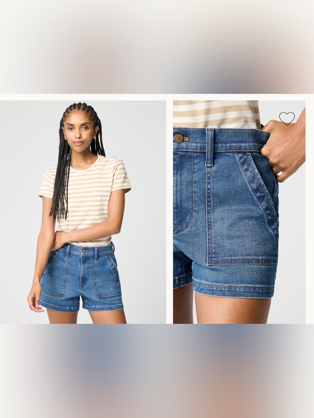 J. Crew Factory -Utility denim short
Size 31